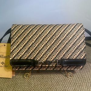 NWT Patricia Nash Woven Raffia Apricale Crossbody